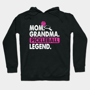 Mom Grandma Pickleball Legend Player Funny PickleBall Hoodie